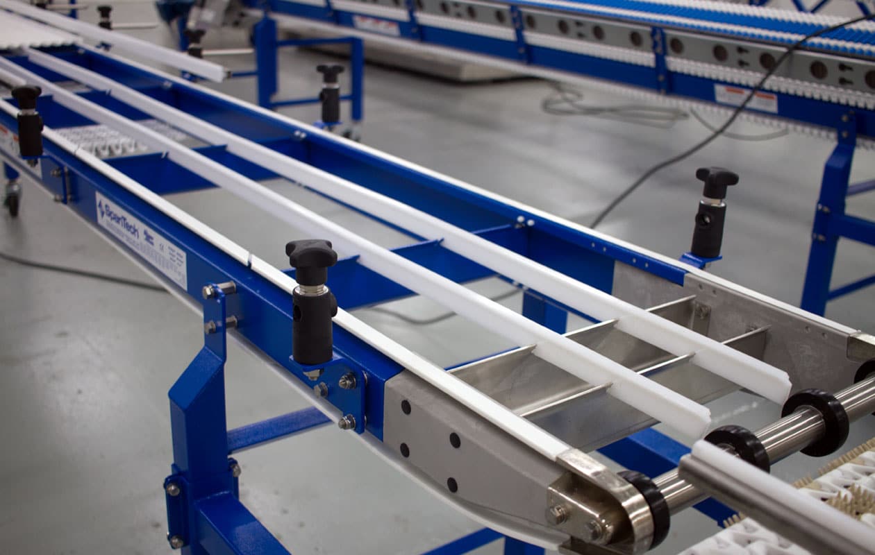 Span Tech Blue Conveyor Bed Section