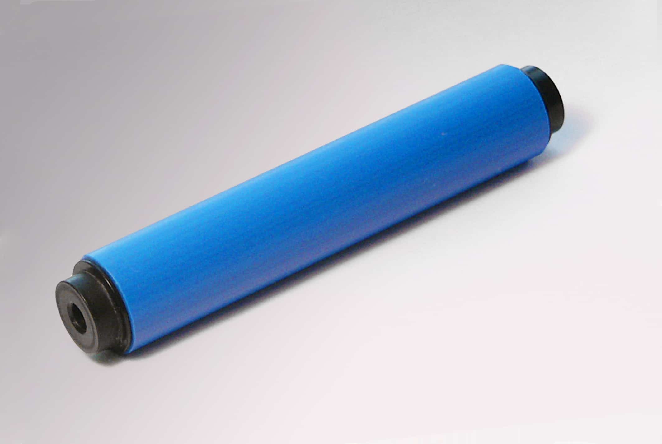 Close up of Single Tube Top Roller for Accumulation