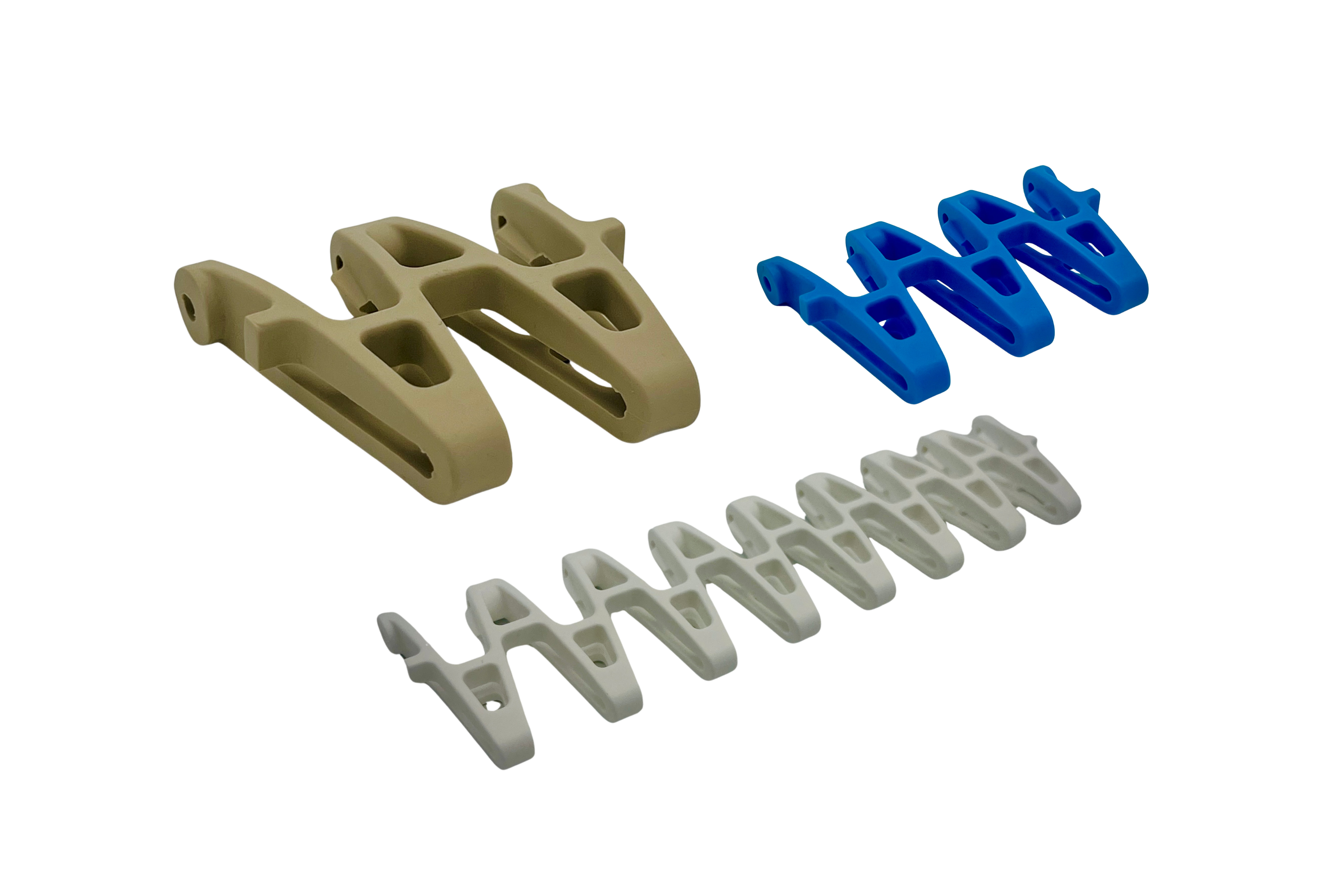 50MM Pillow Top Multiple Links Span Tech Packaging Industry Conveyors